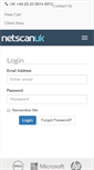 Mobile Screenshot of my.netscanhosting.com